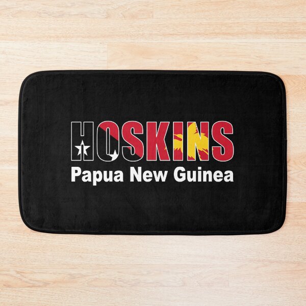 Item preview, Hoskins with Papua New Guinea Flag PNG designed and sold by PNG-pikinini.