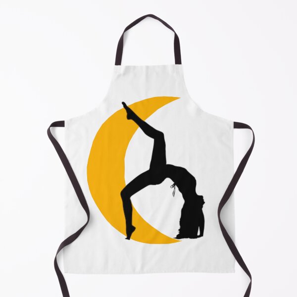 Item preview,   Cute half moon yoga pose art. designed and sold by BEAUTY ⭐⭐⭐⭐⭐.