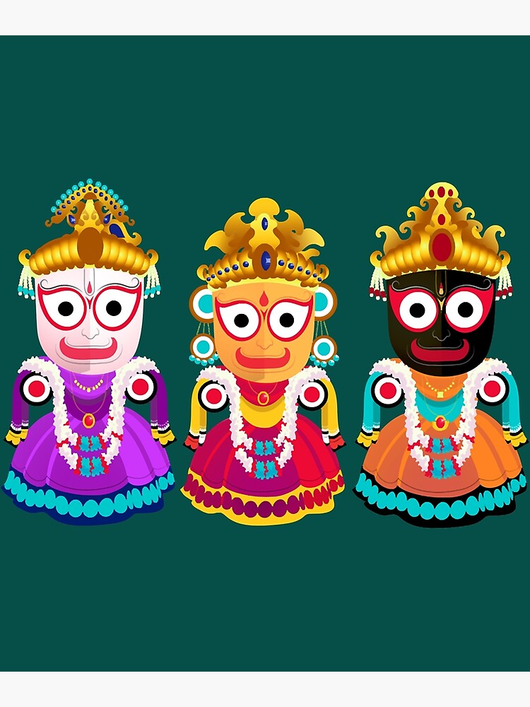 how to draw idols lord jagannath,balabhadra,subhadra for happy rathyatra  special/rathyatra drawing, - YouTube