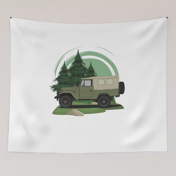 Item preview, offroad old suv designed and sold by KamhArts.