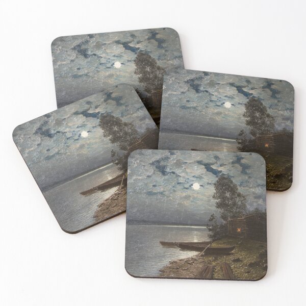 Item preview,  Moon light on the shore - Eugen Taube designed and sold by Vintage Designs +.