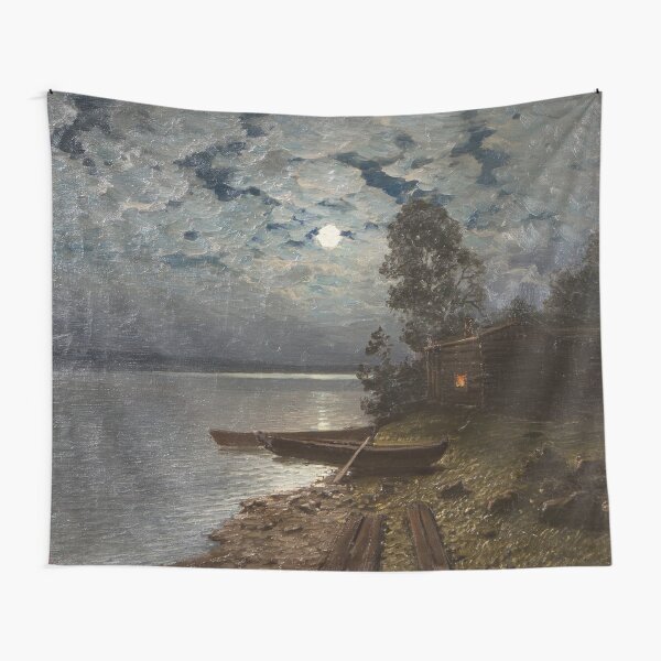 Artikel-Vorschau von  Moon light on the shore - Eugen Taube, designt und verkauft von Vintage Designs +.