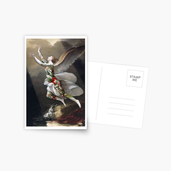 Must. Escape. Christmas Postcard