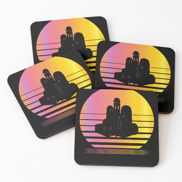 Item preview, Santorini Synthwave - Board Game Inspired Graphic - Tabletop Gaming  - BGG designed and sold by MeepleDesign.