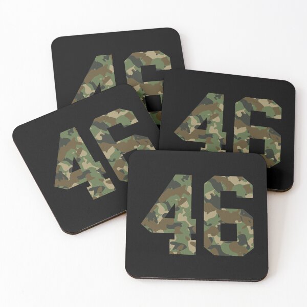 Item preview, Camouflage Number 46 Sticker designed and sold by felyn3gloria.
