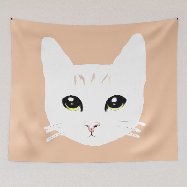 Item preview, cat white2 designed and sold by ultimawiz.