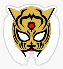 Tiger Mask Design Sticker