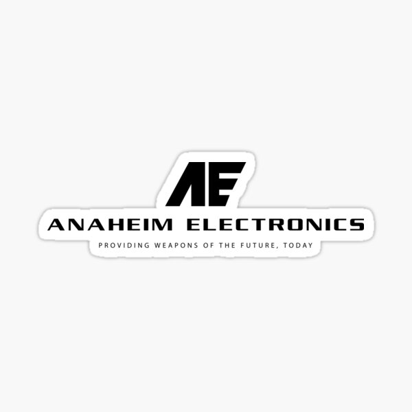 "Anaheim Electronics (Mobile Suit Gundam)" Sticker for Sale by