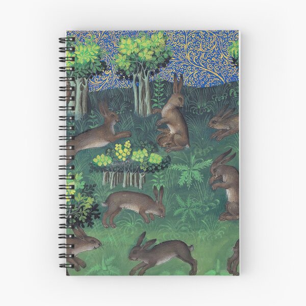 Item preview, Livre de chasse Medieval Hunting Manuscript Rabbits Gaston Phoebus designed and sold by Onodera.
