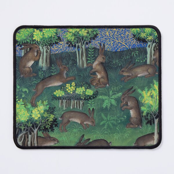 Item preview, Livre de chasse Medieval Hunting Manuscript Rabbits Gaston Phoebus designed and sold by Onodera.