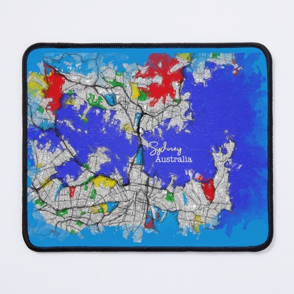 Item preview, Sydney City, Australia Map designed and sold by Michael van der Hoorn.