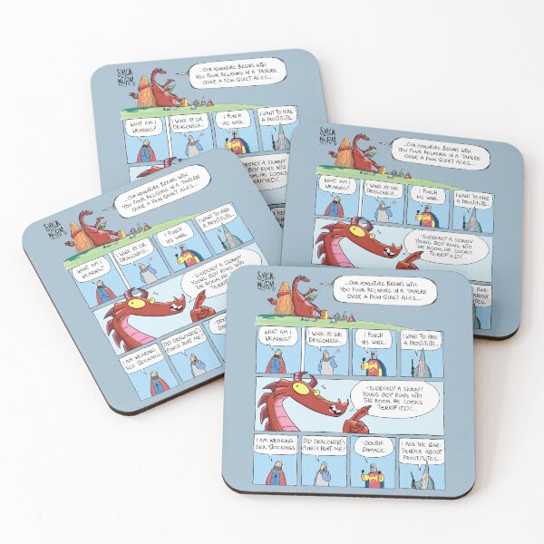 Item preview, Fantasy Roleplaying On The Table Slack Wyrm Adventure Begins Cool designed and sold by Mikayla600.