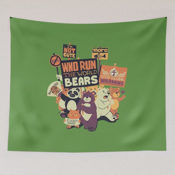Item preview, Who Run The World Bears designed and sold by Tobe Fonseca®.