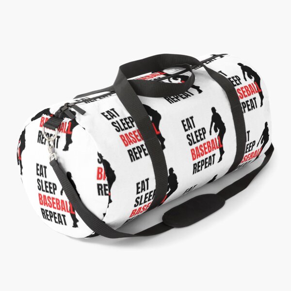 Item preview, Eat Sleep Baseball Repeat - Black Red 2 designed and sold by GymWearDepot.