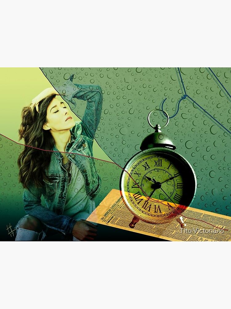 "The Clock Is Ticking" Poster by titovictoriano Redbubble
