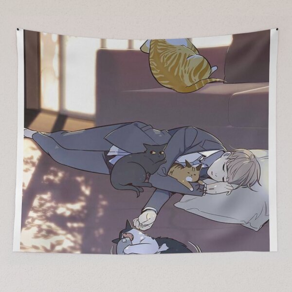 Item preview, Jiwo Sleep With Cat designed and sold by EllaJudd.
