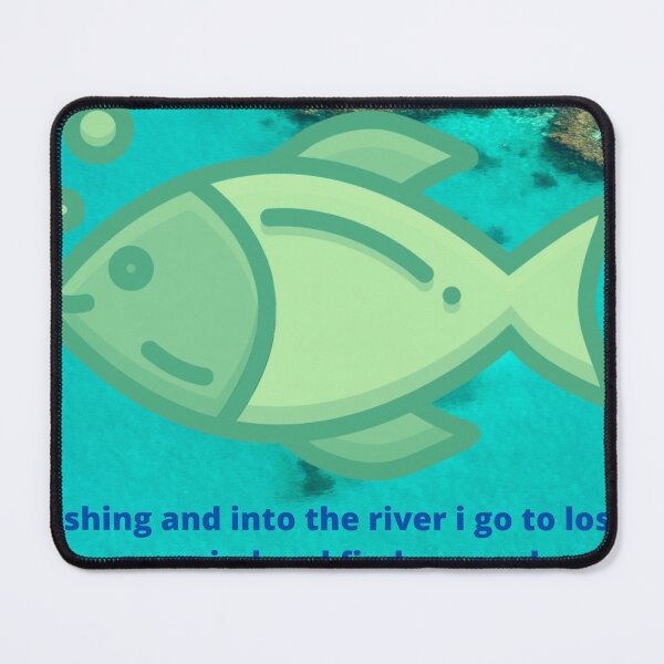 Item preview, Fishing and the river designed and sold by RAJSHIVA.
