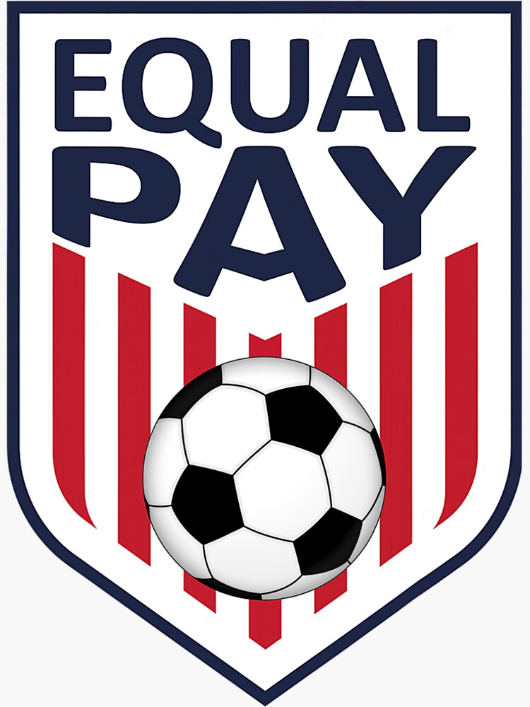 "Support Equal Pay for Womens Soccer Athletes Gift" Sticker for Sale by