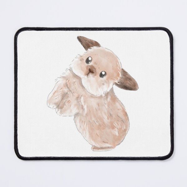 Item preview, Curious Lion Head Cream Baby Bunny designed and sold by bunniesmee.