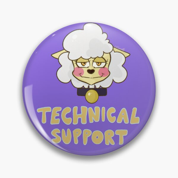 Artikelvorschau, twf Abzeichen für technischen Support sha Edition entworfen und verkauft von ohshoot.