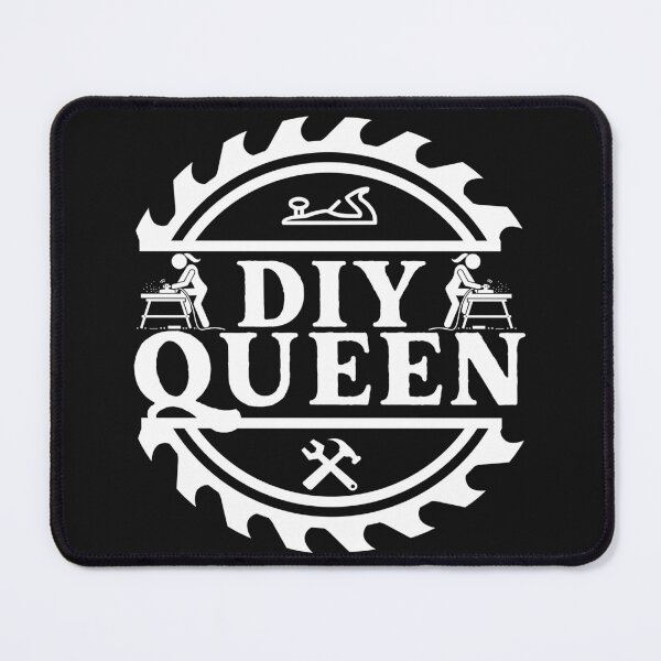 Item preview, DIY Queen - Woodworking Carpentry Fun Graphic - Fun Woodworking Gifts designed and sold by WoodWorkingInc.