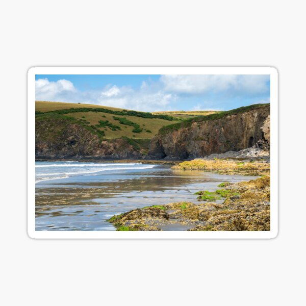 Item preview, Newport Sands Beach - Cliffs & Rocks - Pembrokeshire Coast designed and sold by Harmony Of The Mind.