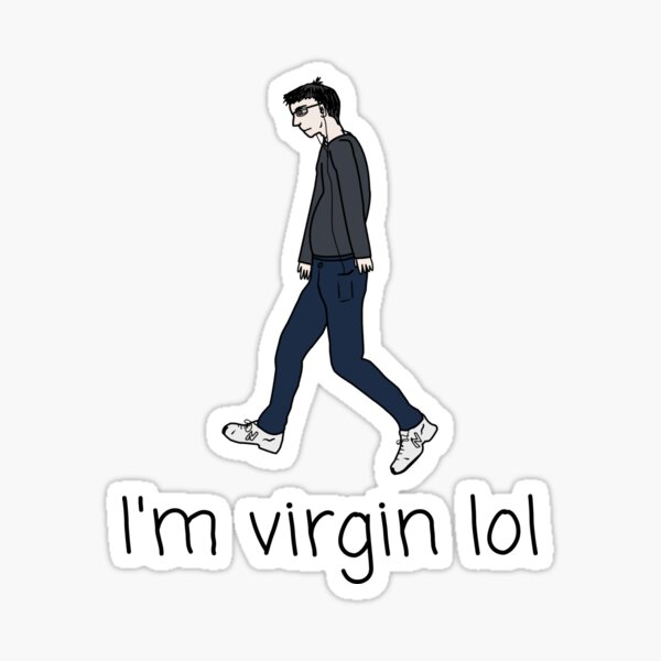 Chad and virgin Chad meme - Stickers & more ! Magnet by MemesFactory