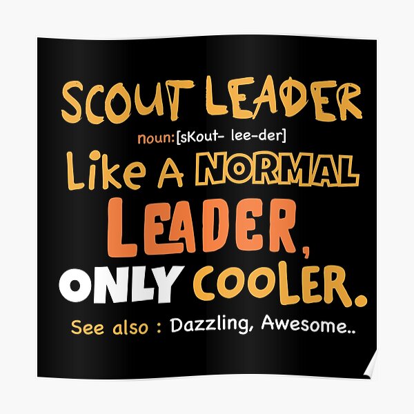 Poster « Définition drôle de chef scout, idée cadeau pour les amoureux du scoutisme », par anodyle | Redbubble Poster « Définition drôle de chef scout, idée cadeau pour les amoureux du scoutisme », par anodyle | Redbubble