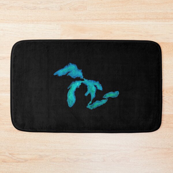 Item preview, watercolor Great Lakes Sticker designed and sold by PuaoNiem.