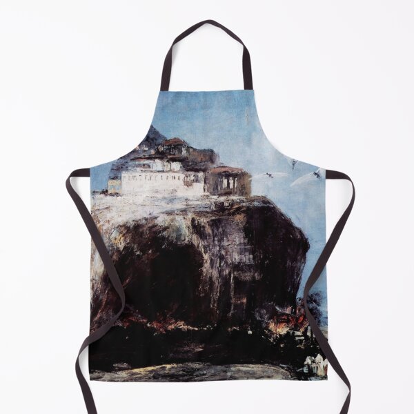 Item preview, A City on a Rock - Eugenio Lucas Velázquez  designed and sold by Vintage Designs +.