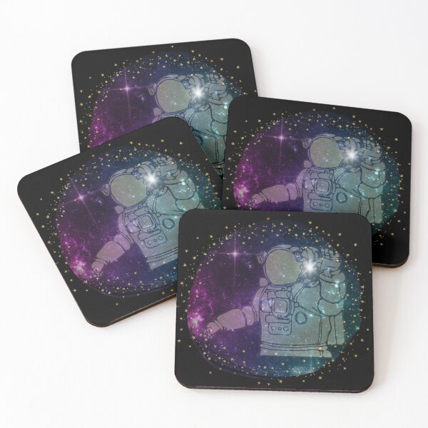 Item preview, Astronaut in The Galaxy designed and sold by deepakrode7.