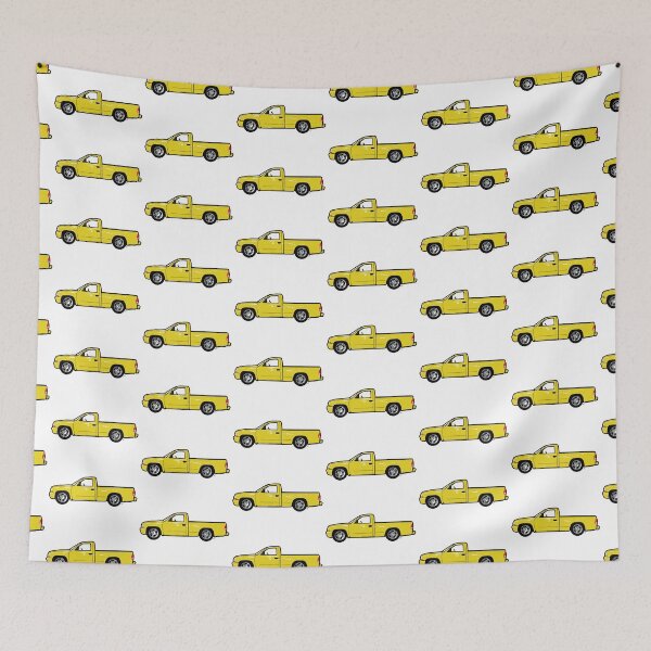 Item preview, Yellow 90s DD Truck designed and sold by MandyCarsArts.