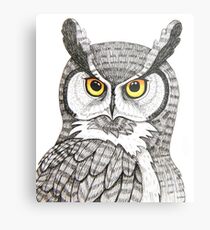 Great Horned Owl Metal Print
