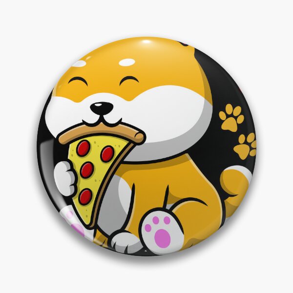 Item preview, Dog Eating A Pizza designed and sold by Babytopia.