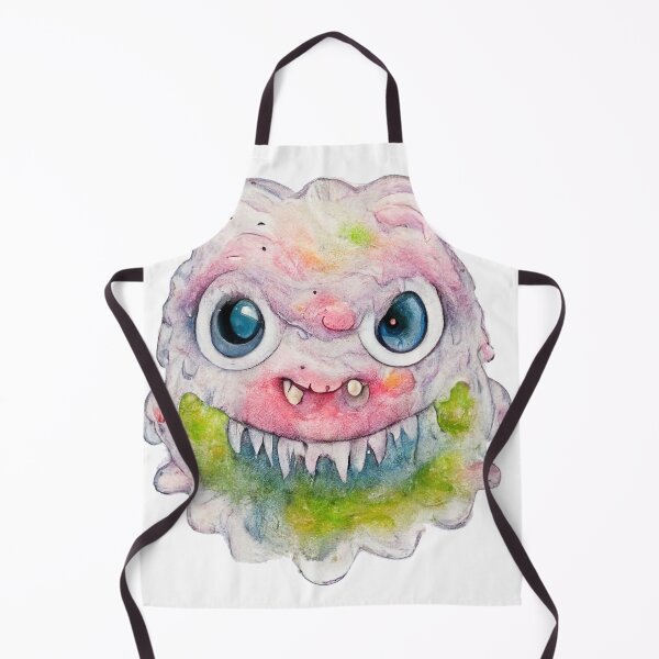 Item preview, Cute Funny Watercolor Happy Monster by Pixelista designed and sold by pixelista.