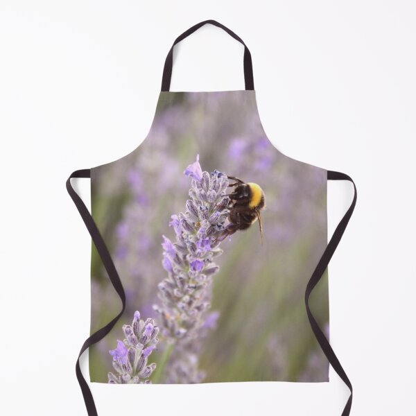 Item preview, Bumblebee On Lavender Photograph Up Close designed and sold by taiche.