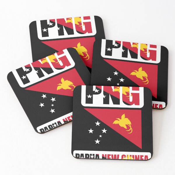 Item preview, PNG - Papua New Guinea Flag Sticker pack designed and sold by PNG-pikinini.