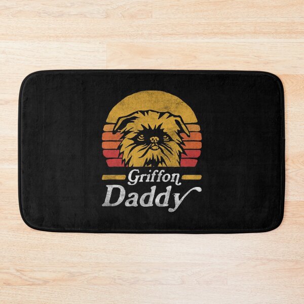 Item preview, Retro Vintage Brussels Griffon Daddy designed and sold by More Cute Dogs.