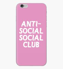 ANTI-SOCIAL SOCIAL CLUB iPhone Case