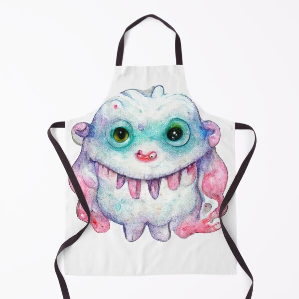 Item preview, Cute Funny Watercolor Happy Monster by Pixelista designed and sold by pixelista.