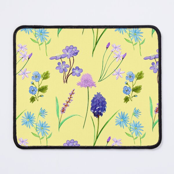 Item preview, Meadow Flower background yellow designed and sold by by Mònica Roca.