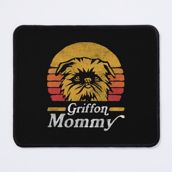 Item preview, Retro Vintage Brussels Griffon Mommy designed and sold by More Cute Dogs.