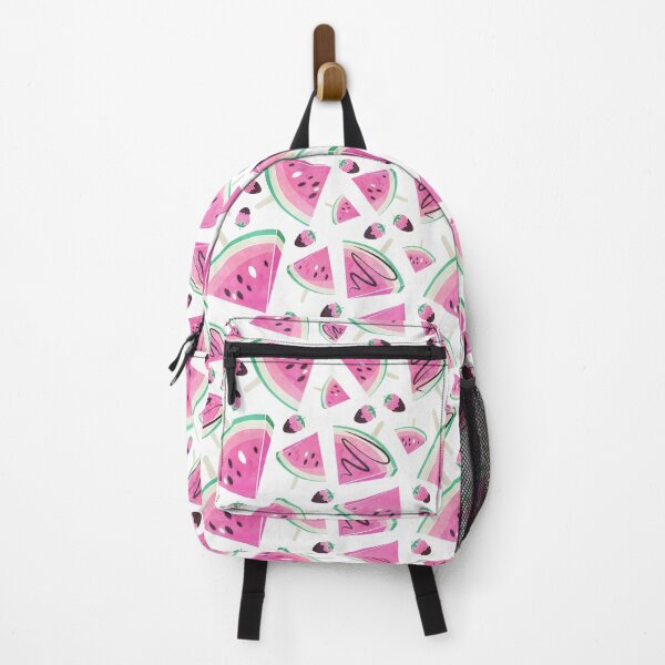 Item preview, Pink watermelon popsicles, strawberries and chocolate  designed and sold by SelmaCardoso.