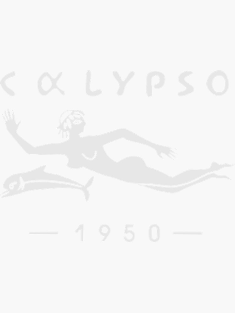 "RV Calypso, Jacques Yves Cousteau" Sticker for Sale by Cholest900 ...