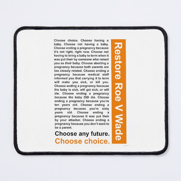 Item preview, CHOOSE CHOICE, Protect the right to Abortion – Restore Roe V Wade designed and sold by AvengingMeteor.