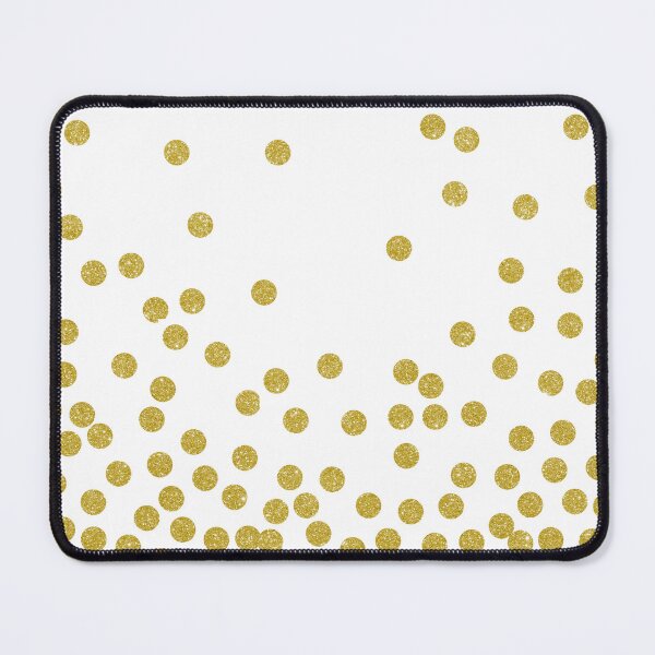 Item preview, Gold polka dot designed and sold by cafelab.