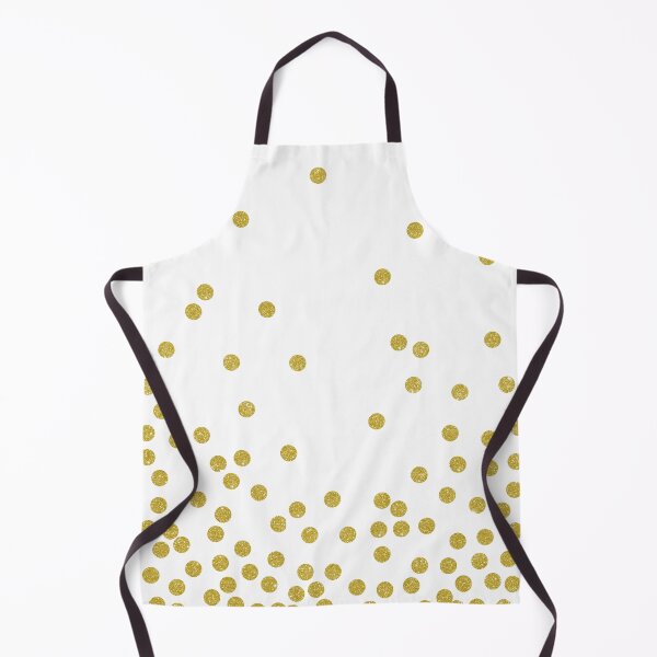 Item preview, Gold polka dot designed and sold by cafelab.