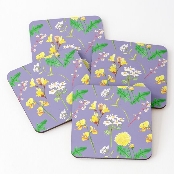 Item preview, Meadow Flower background lilac designed and sold by by Mònica Roca.