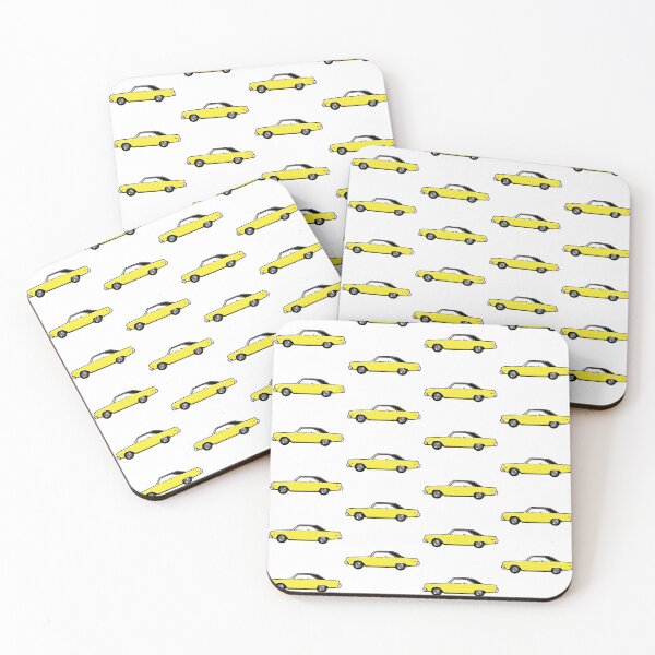Item preview, Yellow 70s DDS designed and sold by MandyCarsArts.