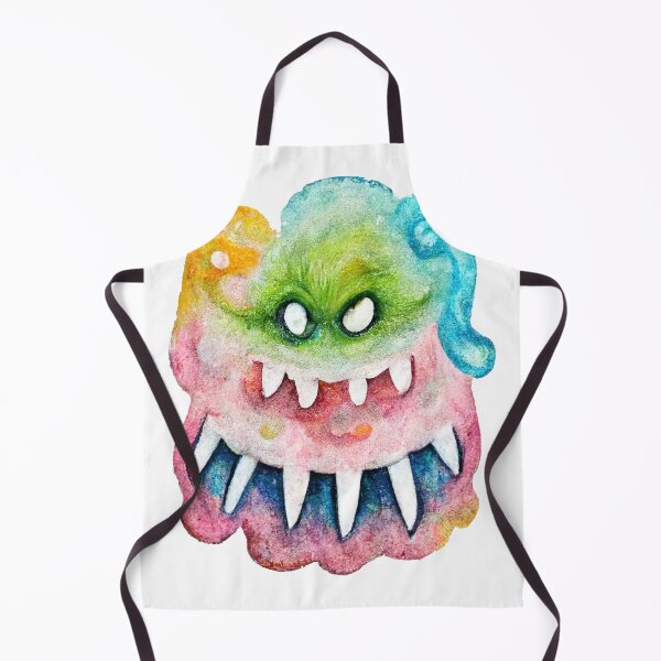 Item preview, Cute Funny Watercolor Happy Monster by Pixelista designed and sold by pixelista.